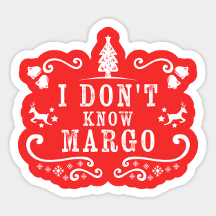 Christmas Vacation Todd & Margo Sticker